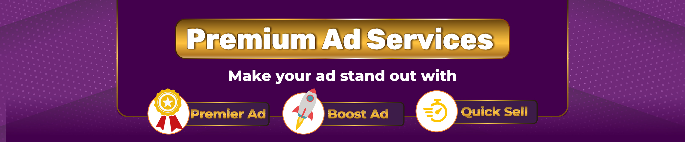 premium ad services banner